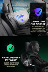 Funda de Asiento de Coche Panda Sevilla Serie Tela de Lino 1+1 Plazas