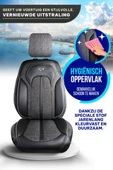 Funda de Asiento de Coche Panda Sevilla Serie Tela de Lino 1+1 Plazas