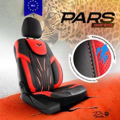 Funda de Asiento de Coche Panda Pars Serie de Cuero 1+1 Plazas