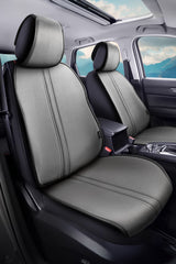 Serie Panda Assos Tejido Velucantra - Juego Completo de Fundas Protectores de Asiento