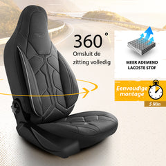 Funda de Asiento Camper 1+1 Tejido Jacquard Ducato, Jumper, Boxer