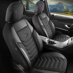 Funda de Asiento Florida | Tela de Lino Imitación Cuero Diseño Ortopédico