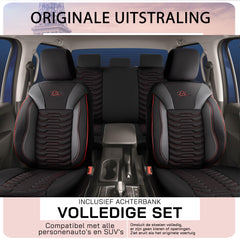 Funda de Asiento París | Tela de Lino Imitación Cuero Diseño Ortopédico