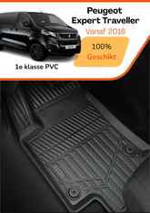 Tapis de Voiture Peugeot Expert Traveller À Partir de 2016