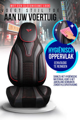 Funda de Asiento para Vehículo Comercial Modelo Piloto Tokyo 1+1 Plazas Ante Tela de Lino Imitación Cuero