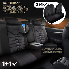 Funda de Asiento Toronto | Tela de Lino Ante Diseño Ortopédico