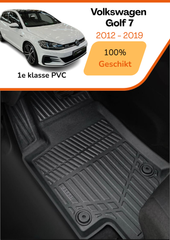 Volkswagen Golf 7 Fußmatten Von 2012 Bis 2019
