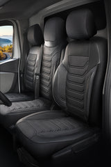 Véhicule Utilitaire Florida 1+2 Places Tissu Jacquard Coton. Renault Trafic 3, Opel Vivaro B, Fiat Talento, Nissan NV300.
