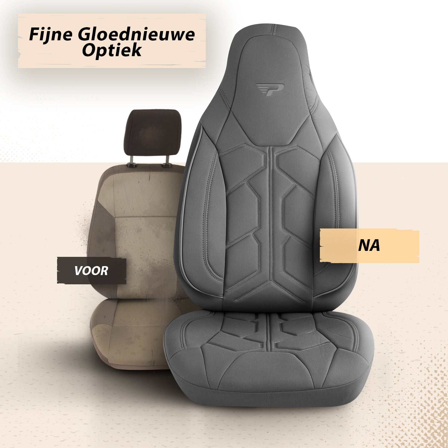 Coprisedile Camper 1+1 Tessuto Jacquard Ducato, Jumper, Boxer