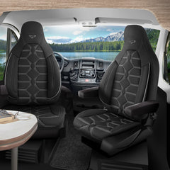 Coprisedile Camper 1+1 Tessuto Jacquard Ducato, Jumper, Boxer