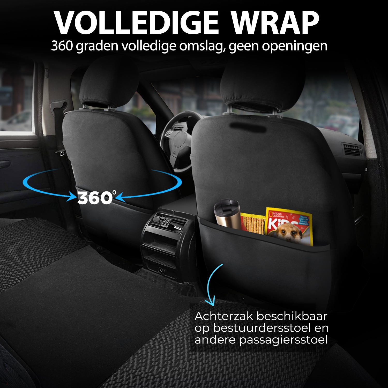 Funda de Asiento Prestige | Tela de Lino Diseño Ortopédico