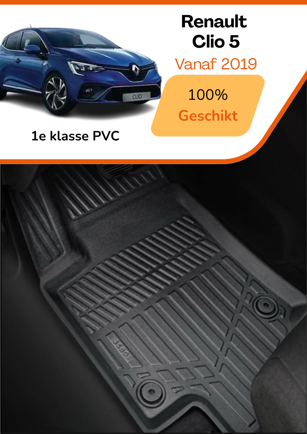 Renault Clio 5 Car Mats From 2019