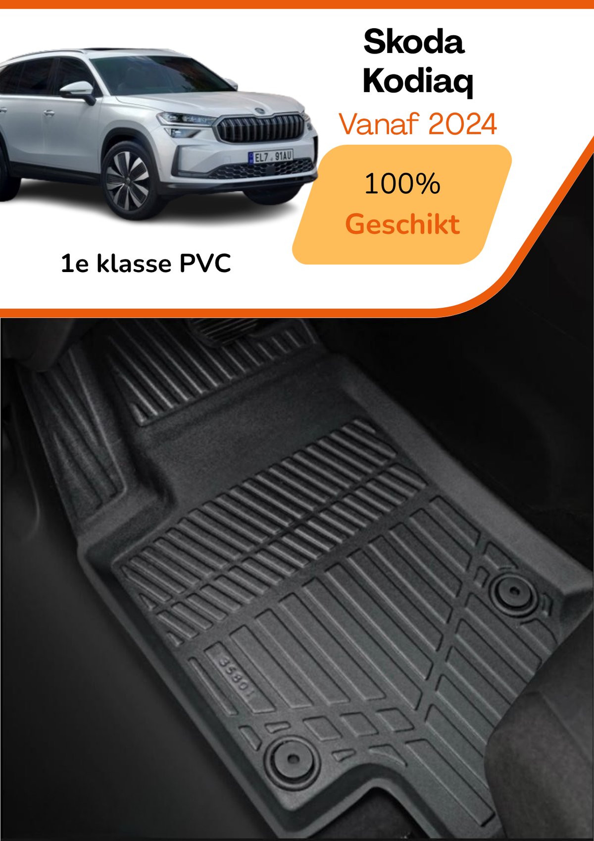 Skoda Kodiaq Car Mats From 2024