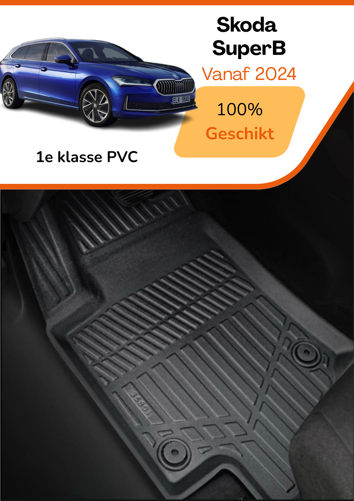 Alfombrillas para Skoda Superb Desde 2024