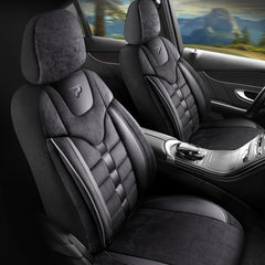Autositzbezug Toronto | Leinenstoff Wildleder Orthopädisches Design