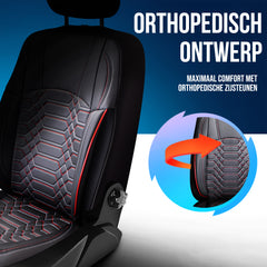Nutzfahrzeug Sitzbezug Rom 1+2 Sitze Vollleder BOXER, DUCATO, JUMPER